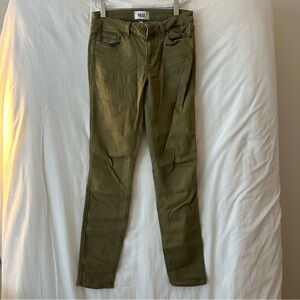 Paige VERDUGO ULTRA SKINNY green pants